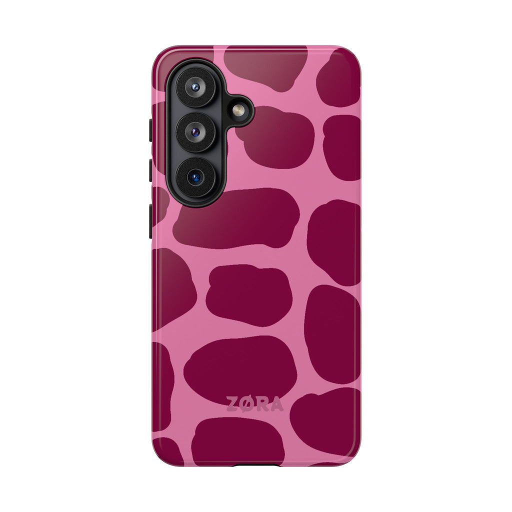 Pink & Burgundy Abstract
