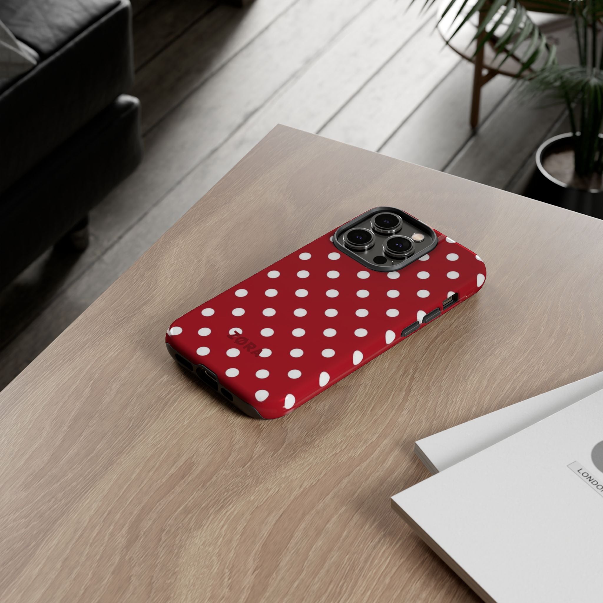 Red Polka Dot