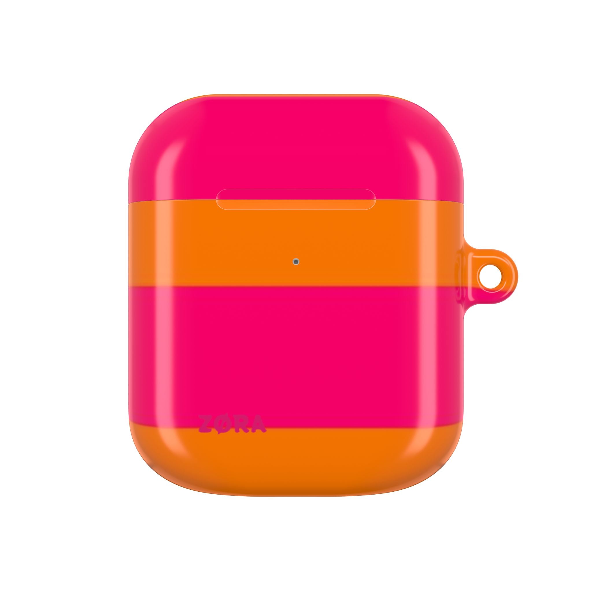Bold Pink & Orange Striped