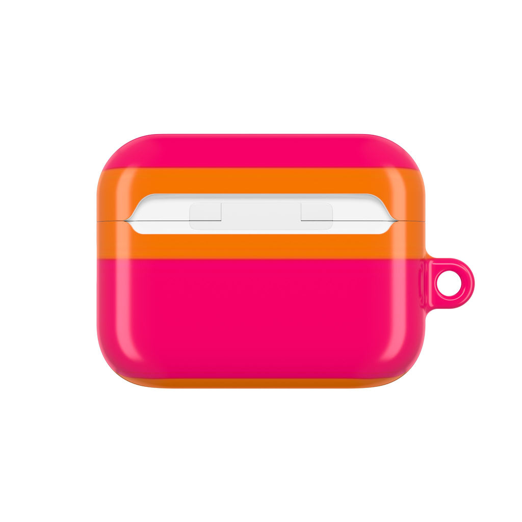 Bold Pink & Orange Striped