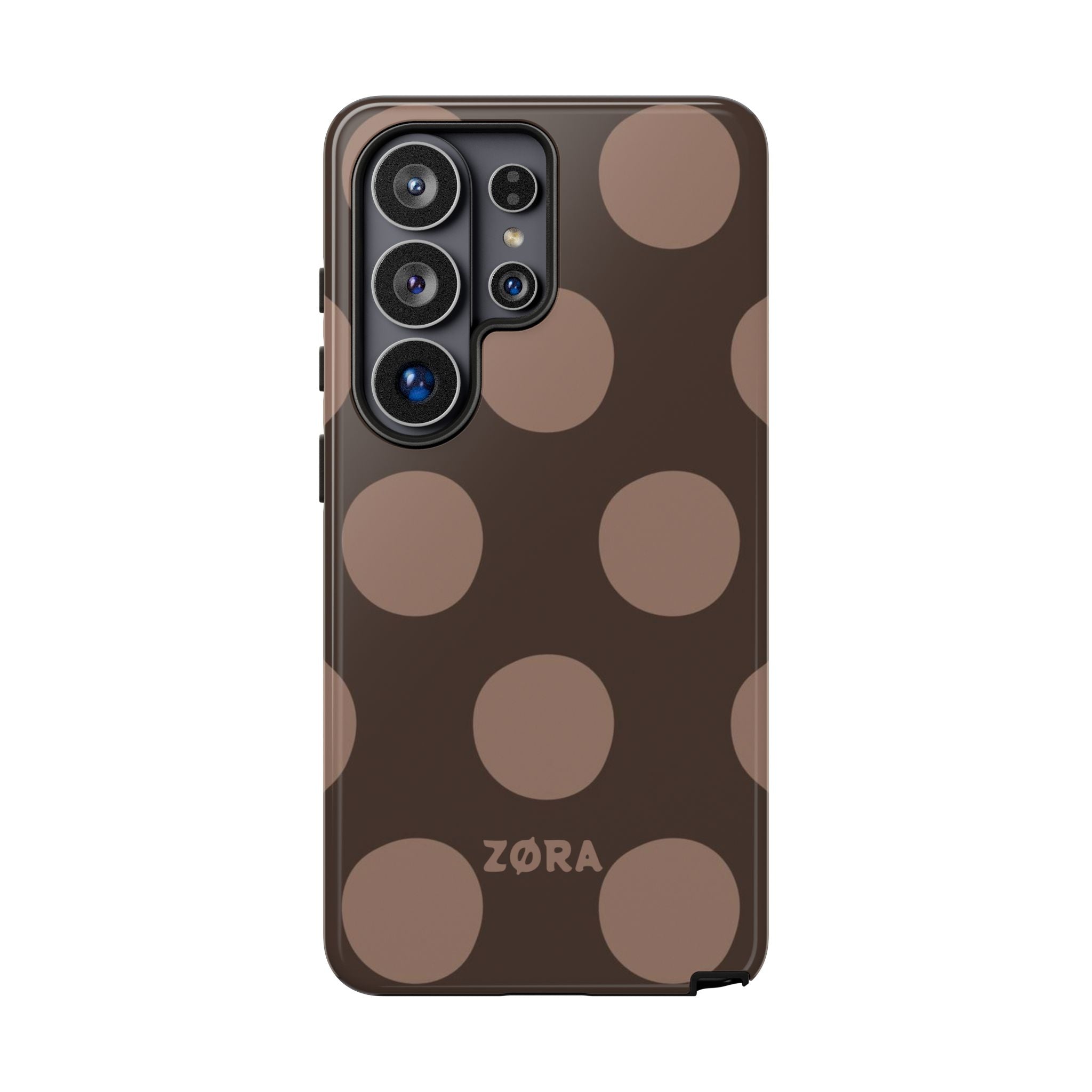 Brown Polka Dot