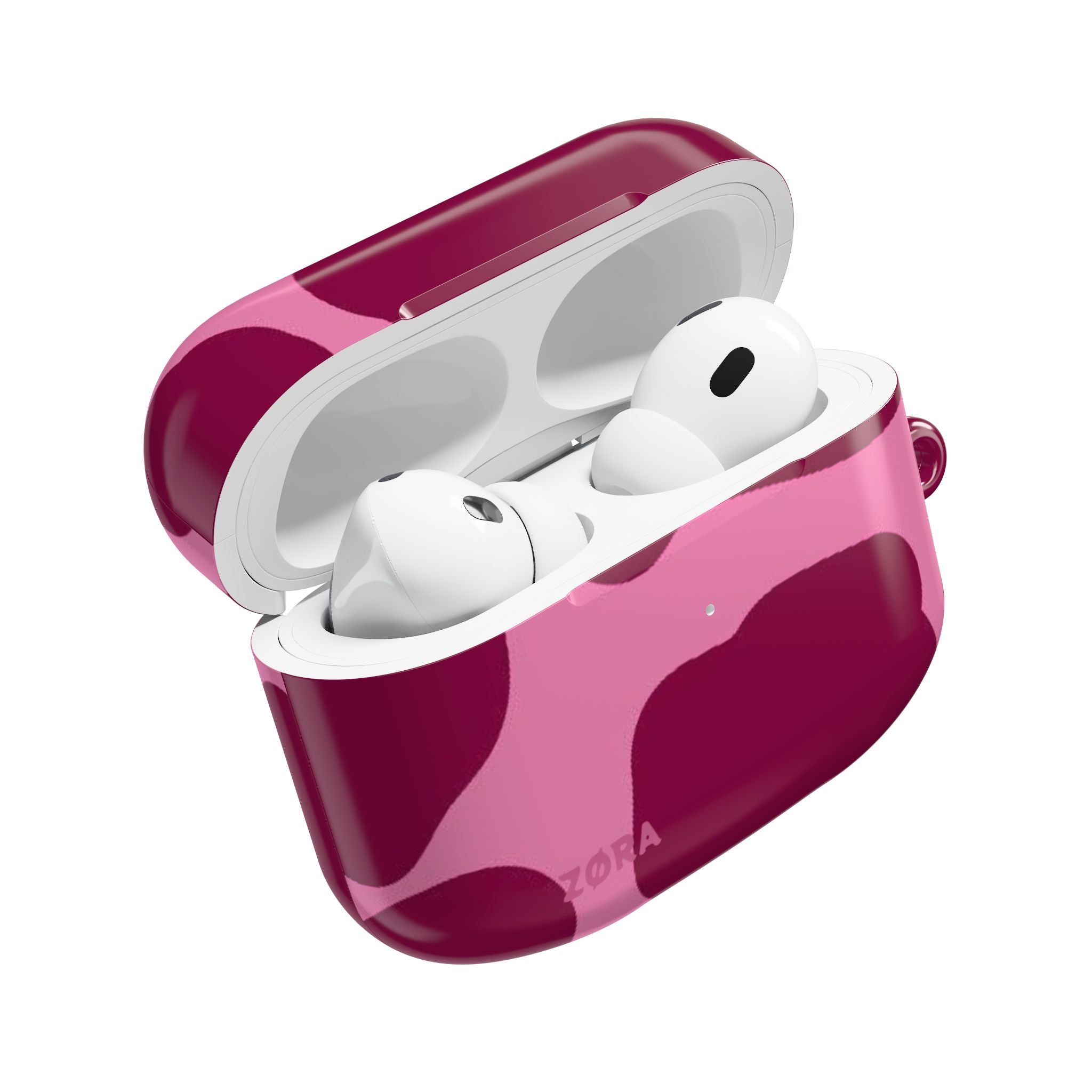 Pink & Burgundy Abstract