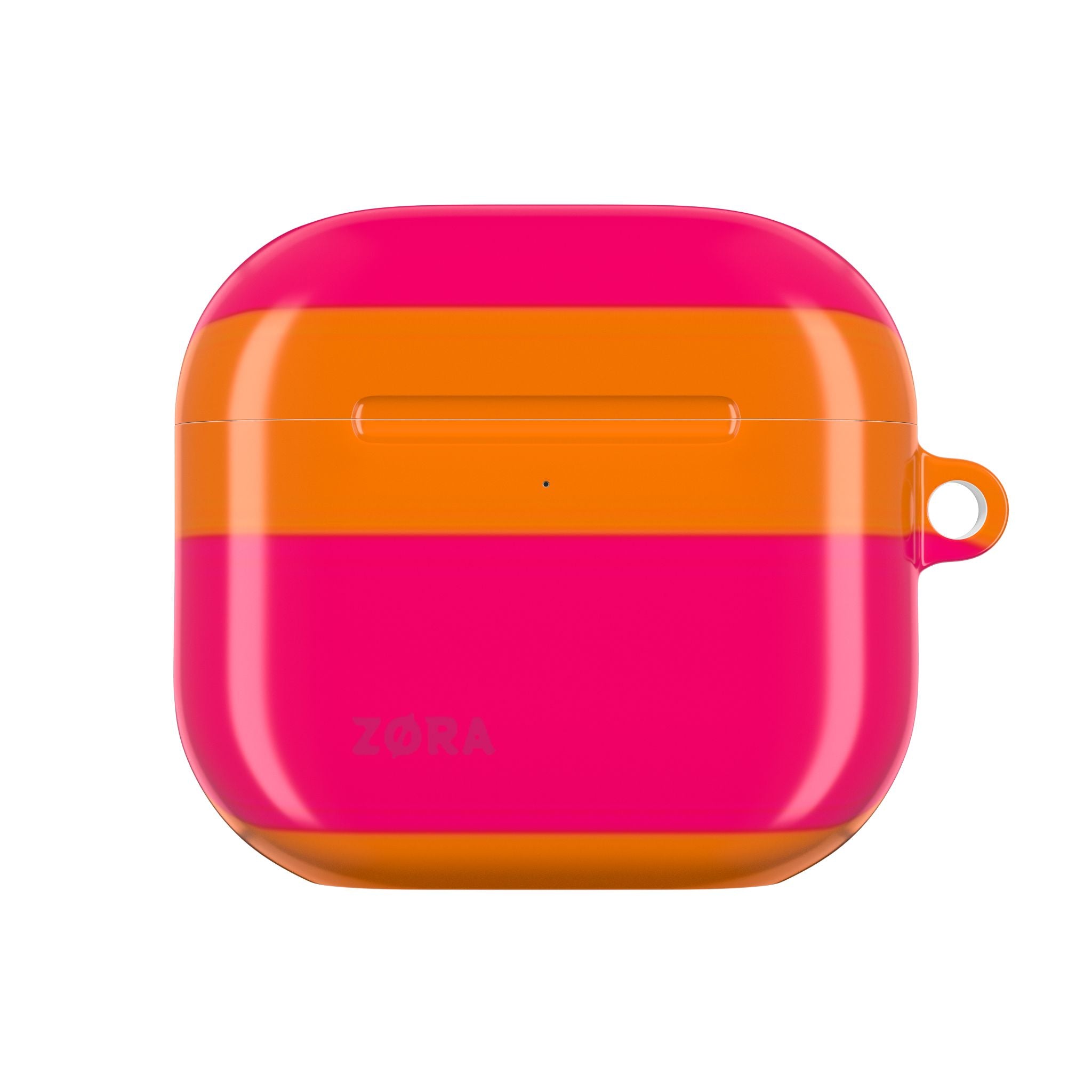 Bold Pink & Orange Striped