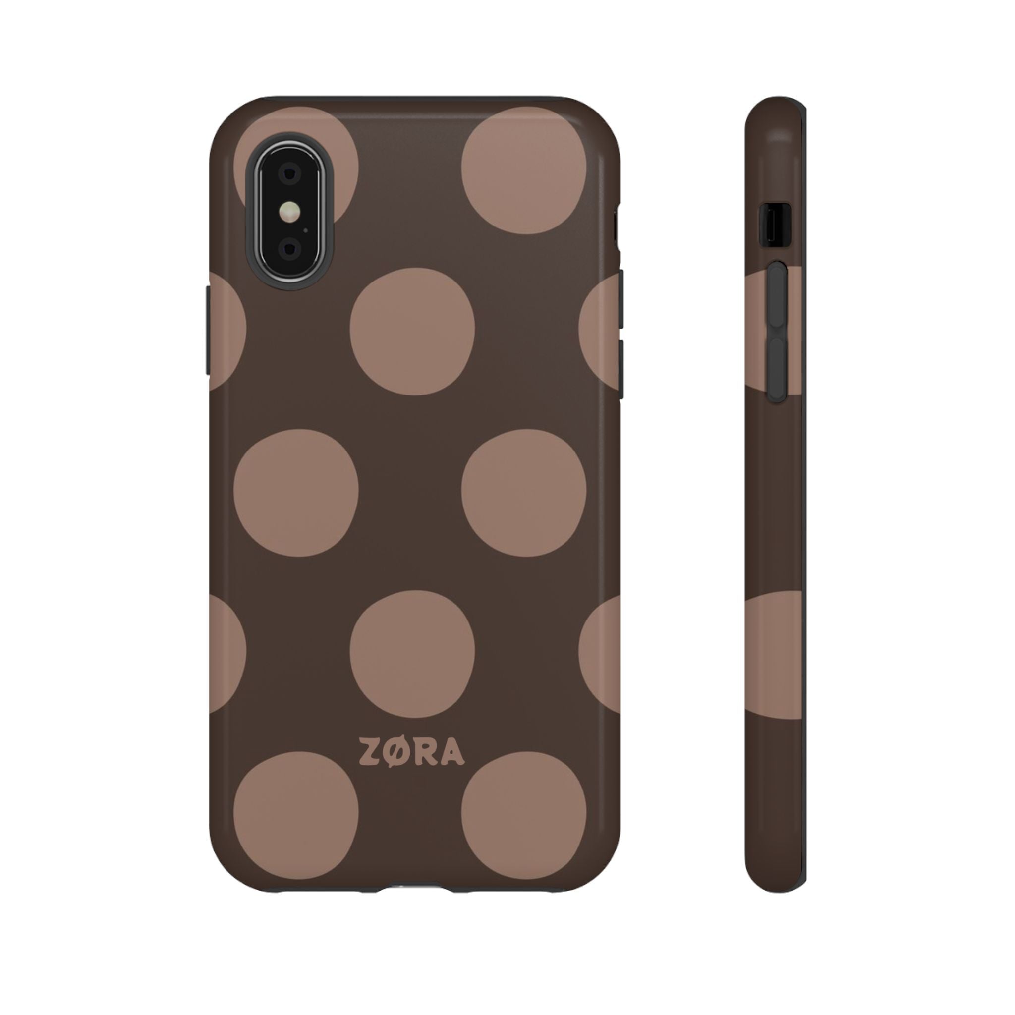 Brown Polka Dot