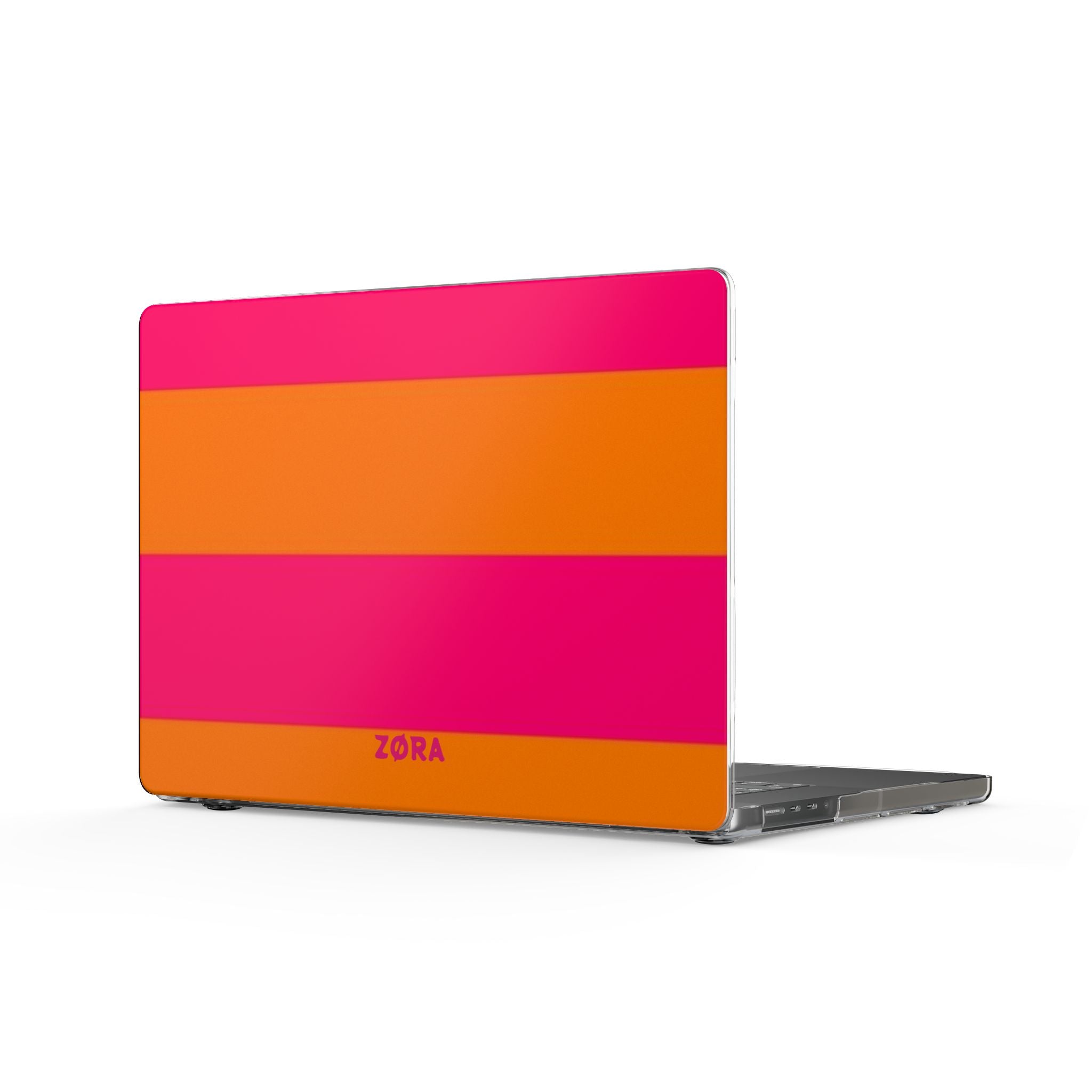 Bold Pink & Orange Striped