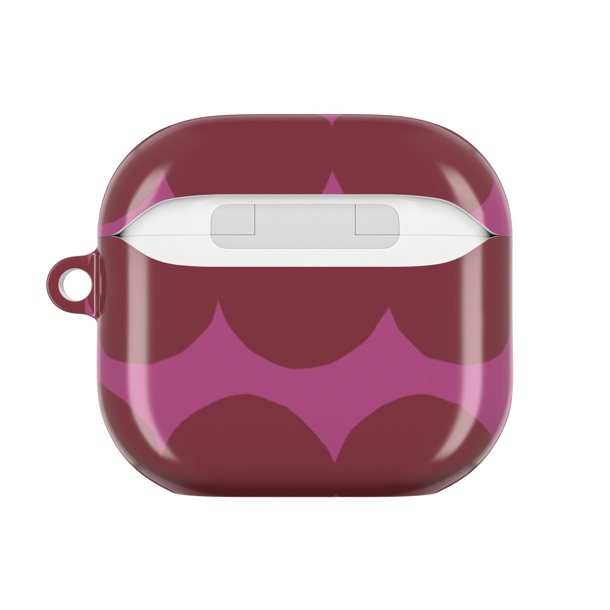 Pink & Burgundy Retro Dot
