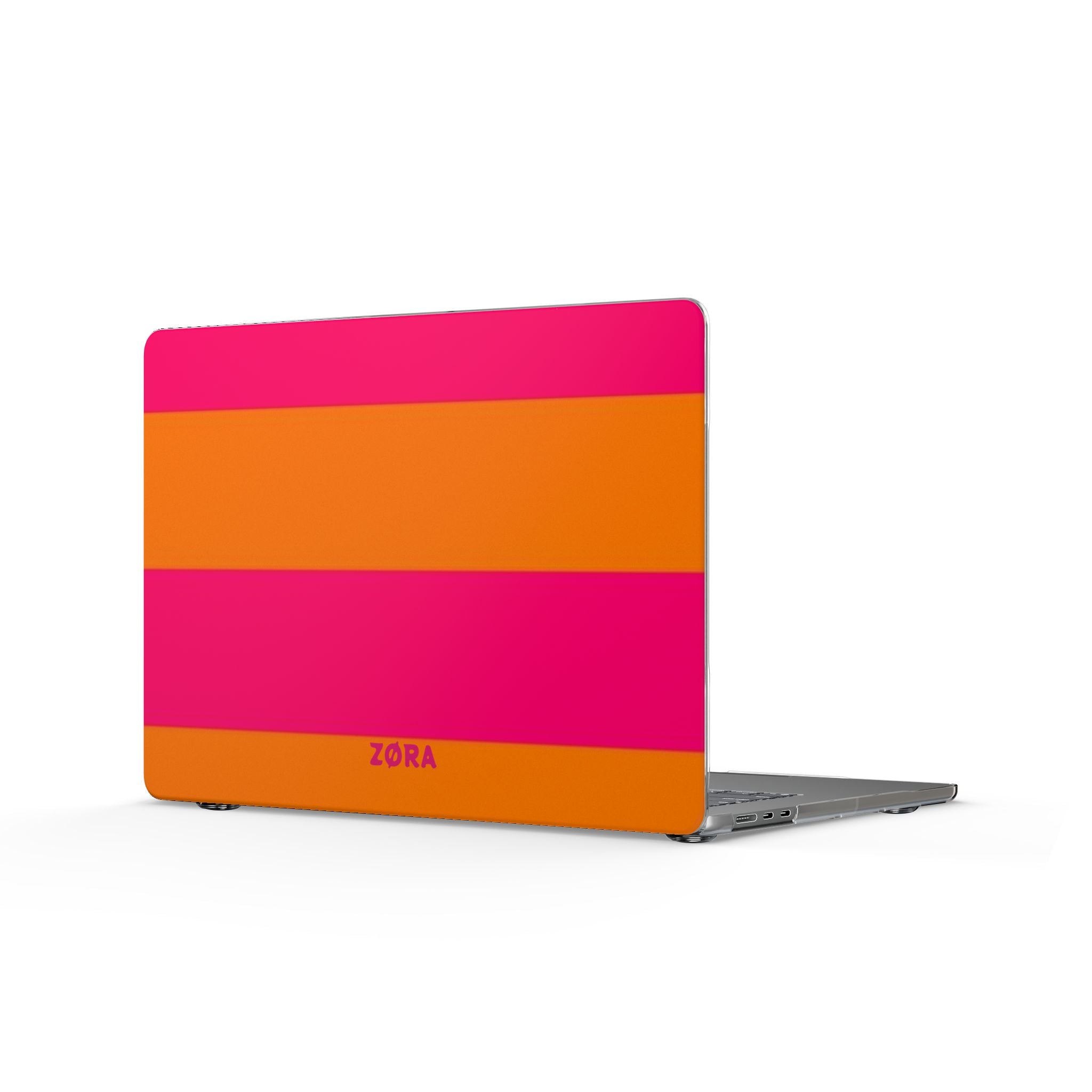 Bold Pink & Orange Striped