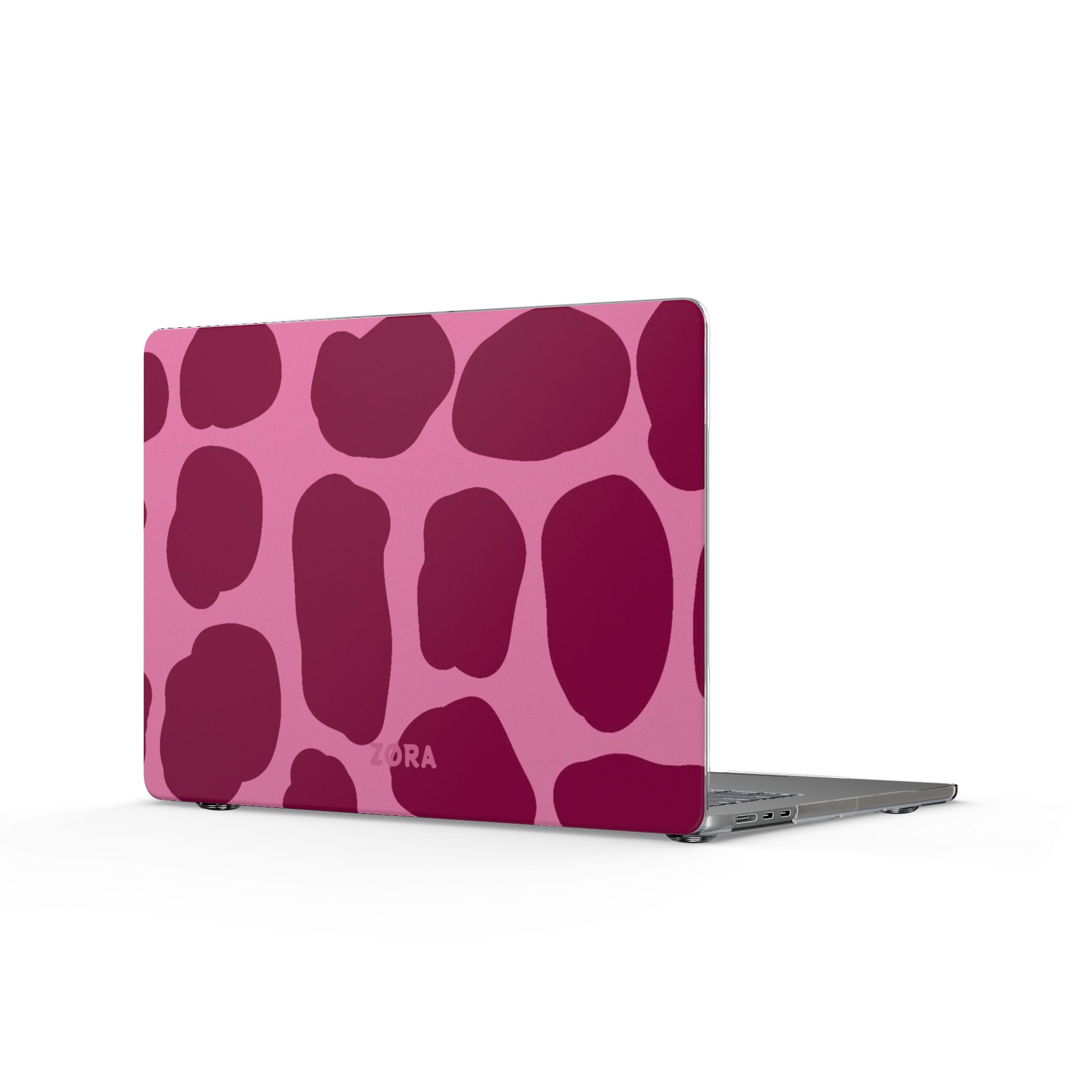 Pink & Burgundy Abstract