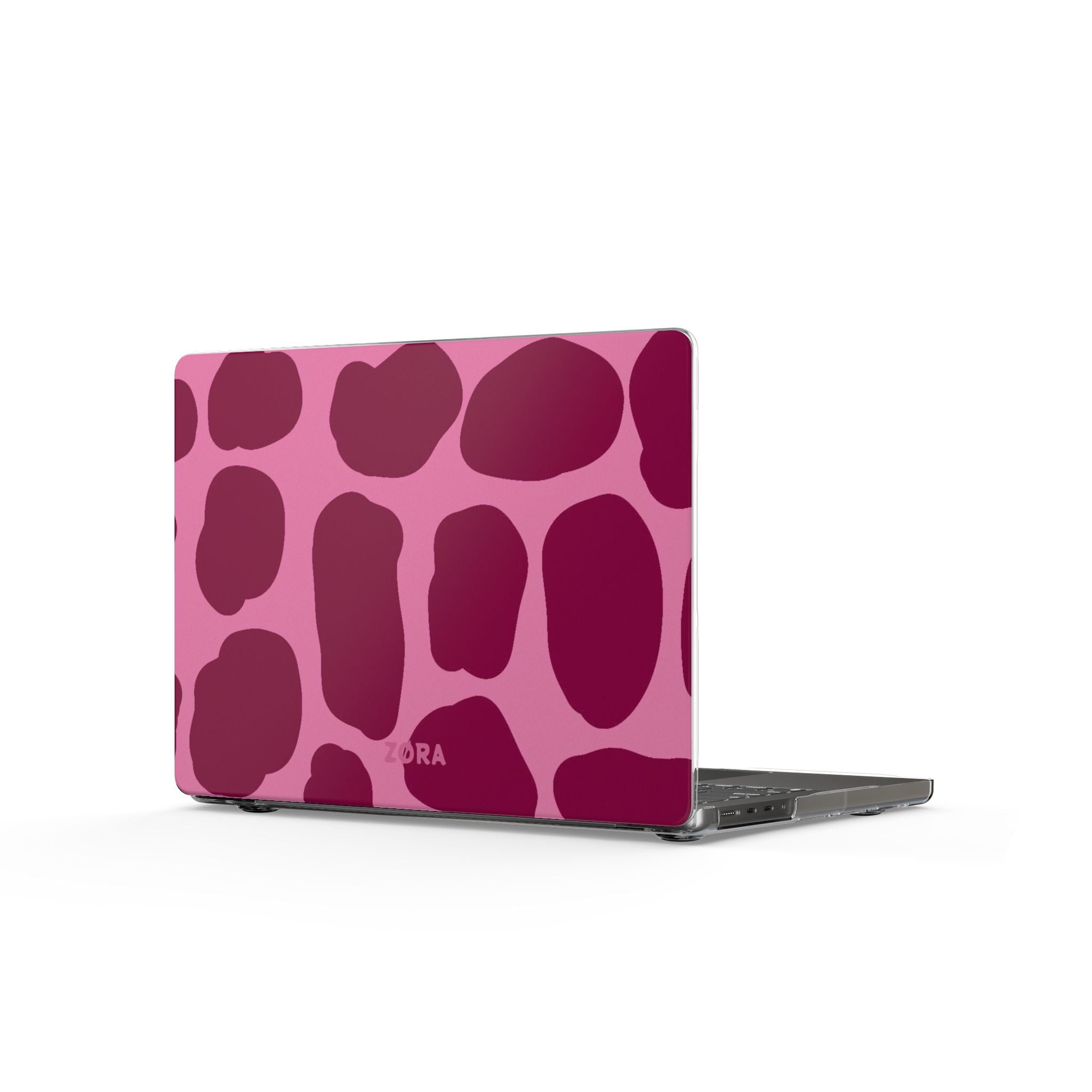 Pink & Burgundy Abstract