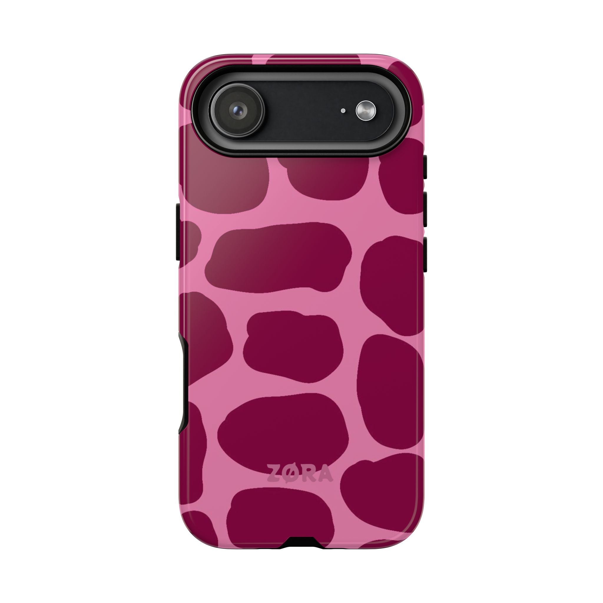 Pink & Burgundy Abstract