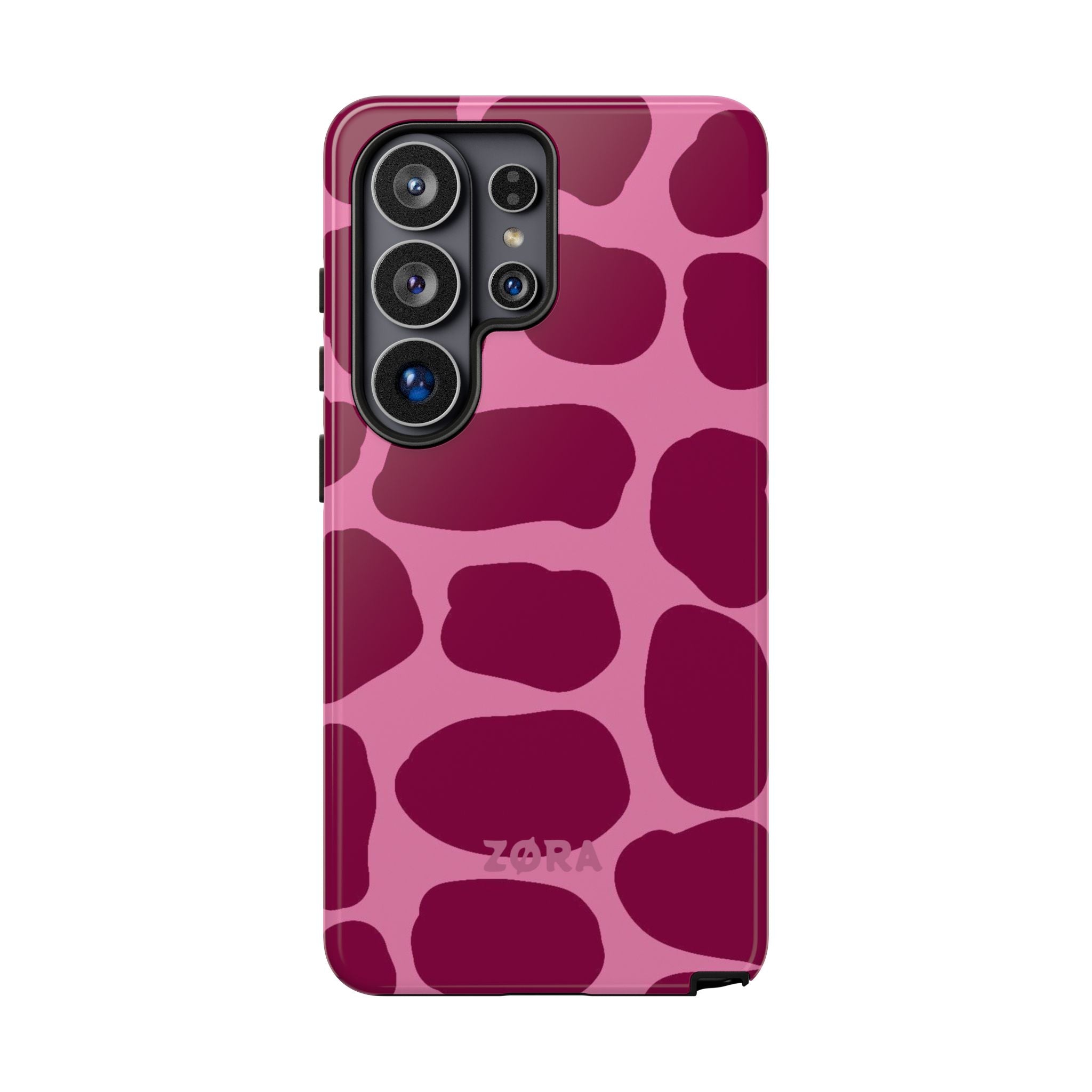 Pink & Burgundy Abstract