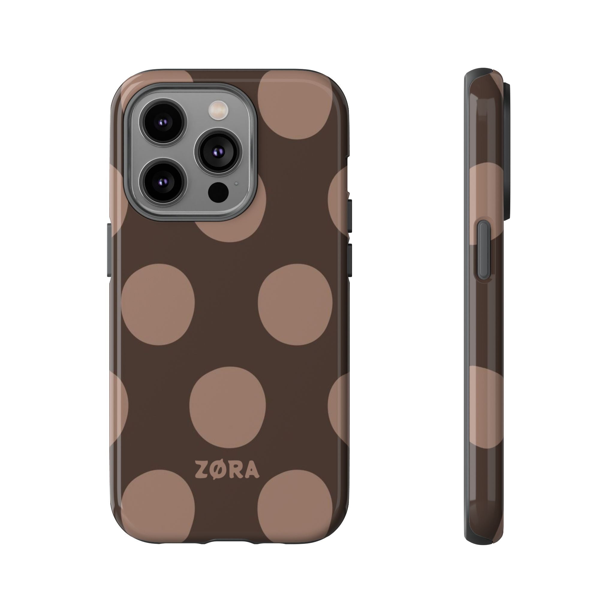 Brown Polka Dot