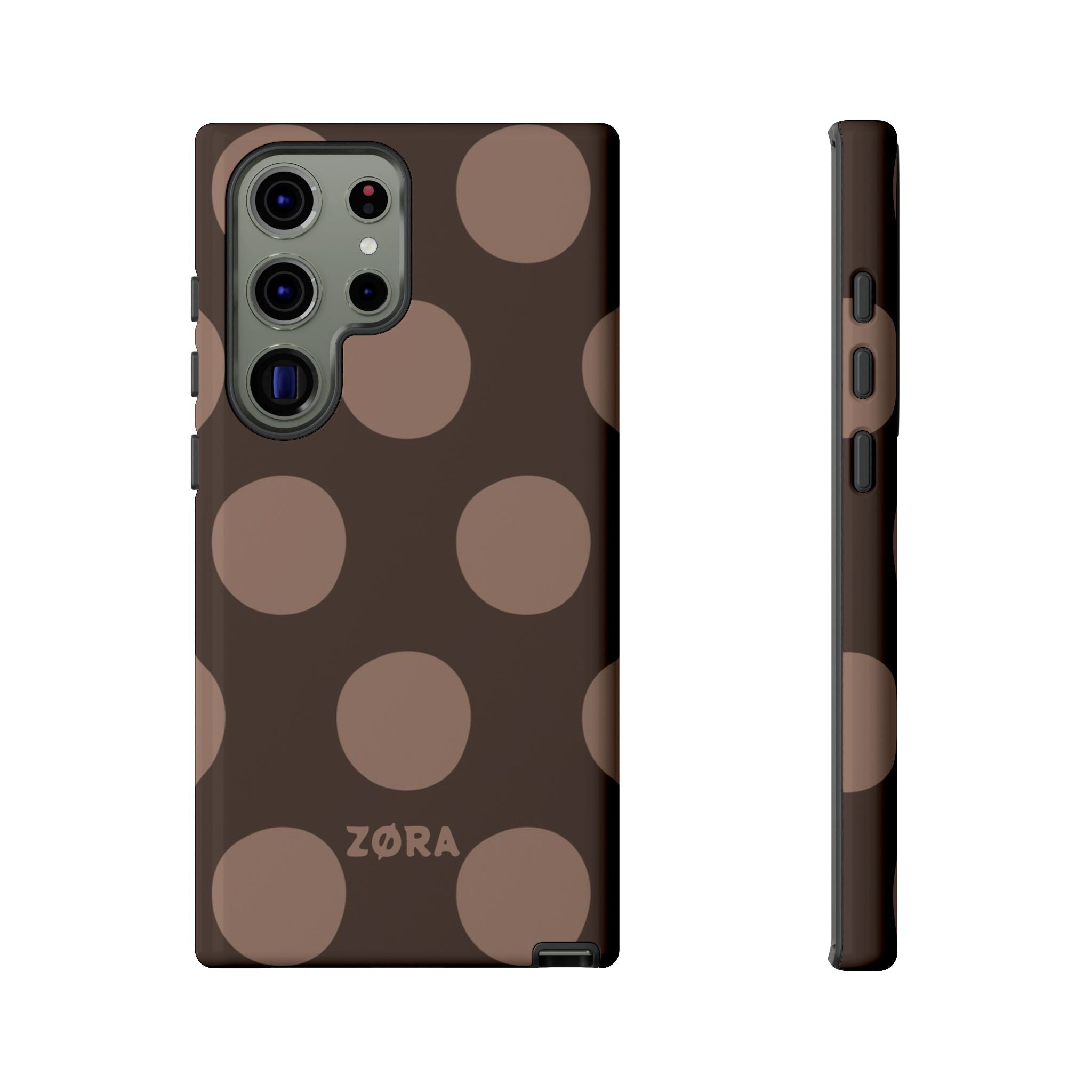 Brown Polka Dot