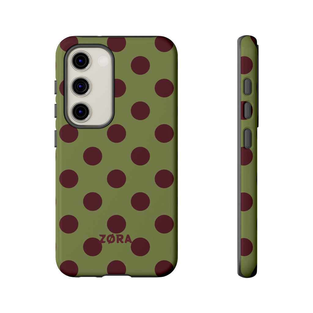 Olive & Burgundy