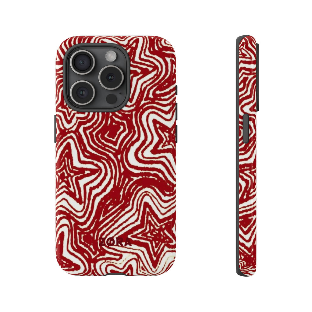 Red Star Swirl