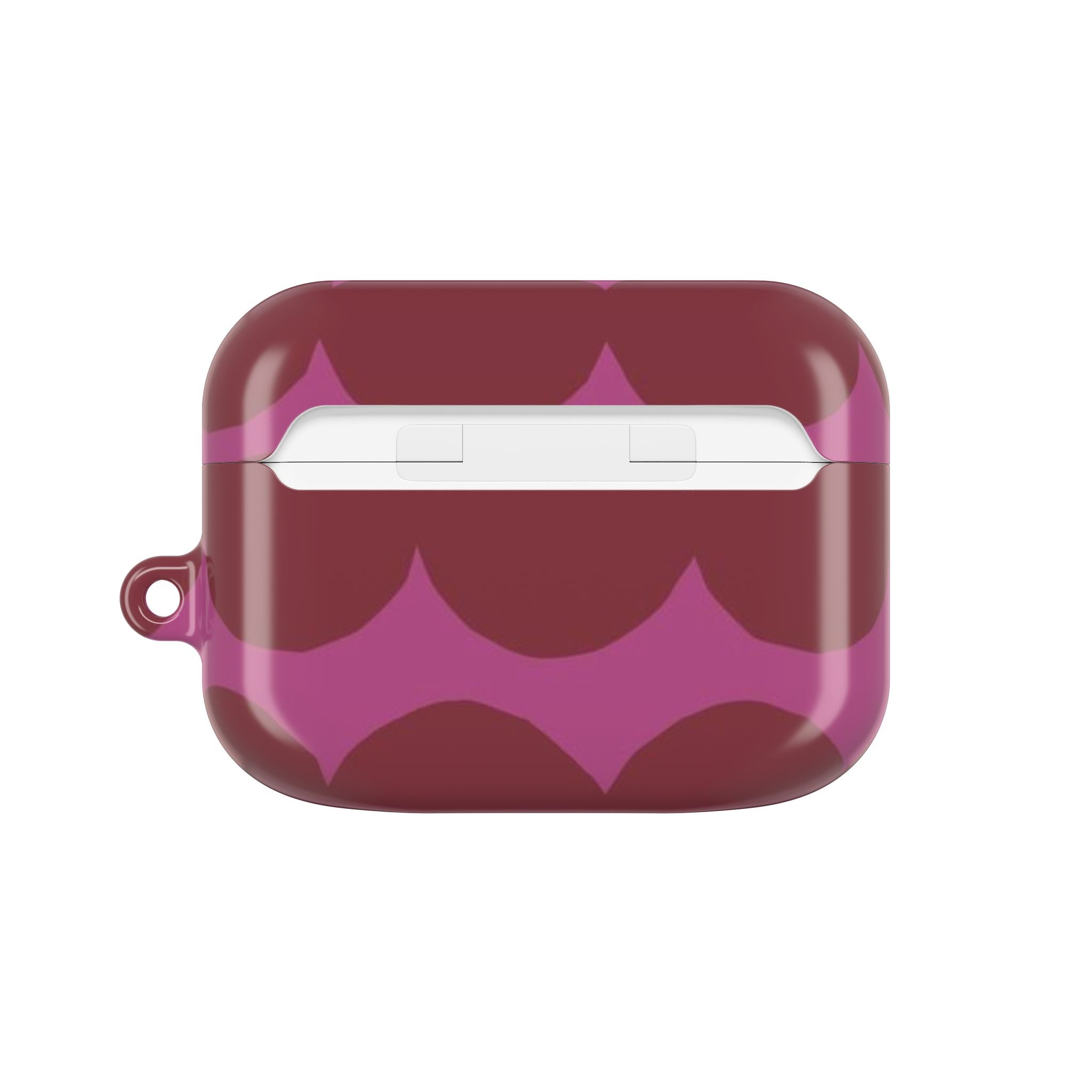 Pink & Burgundy Retro Dot