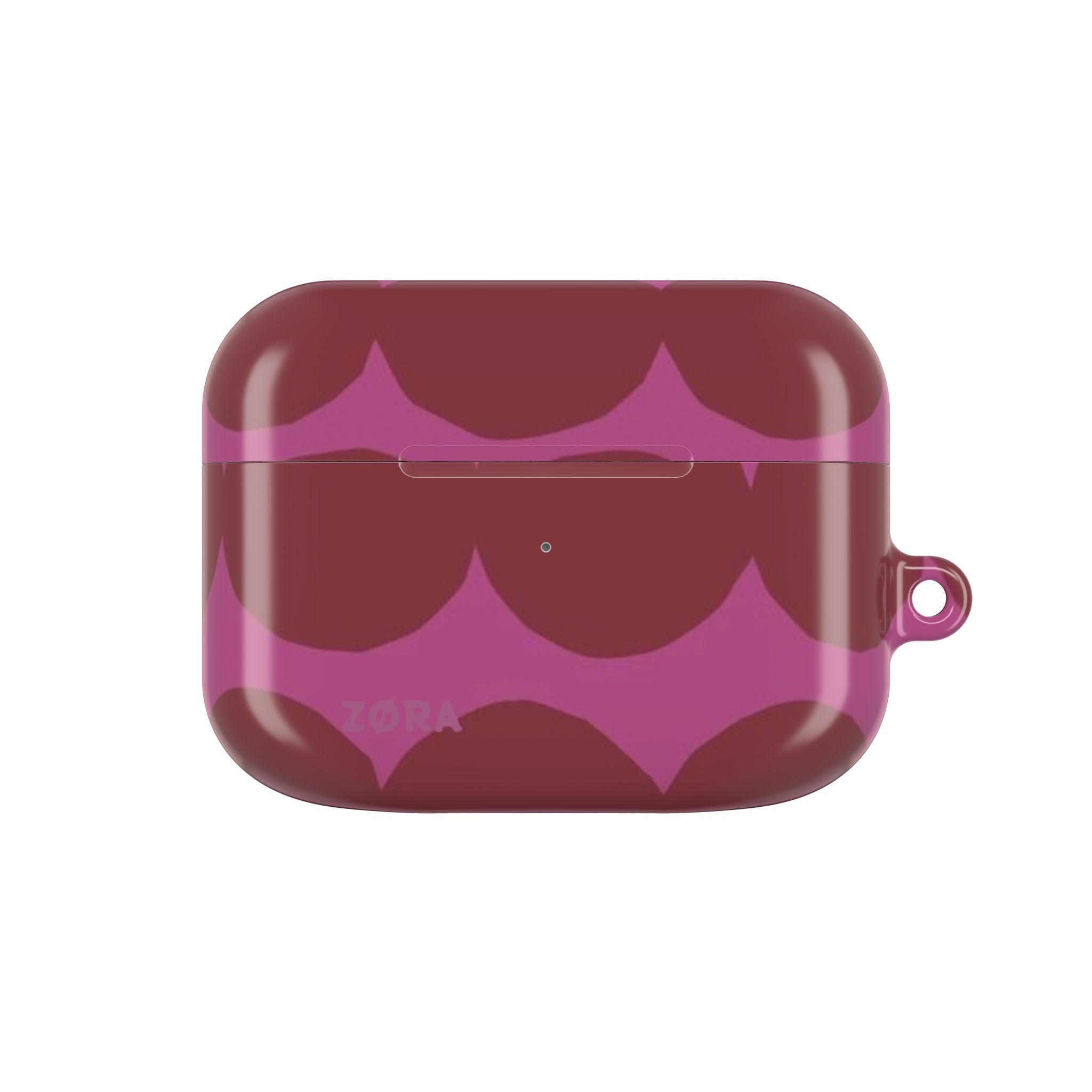 Pink & Burgundy Retro Dot