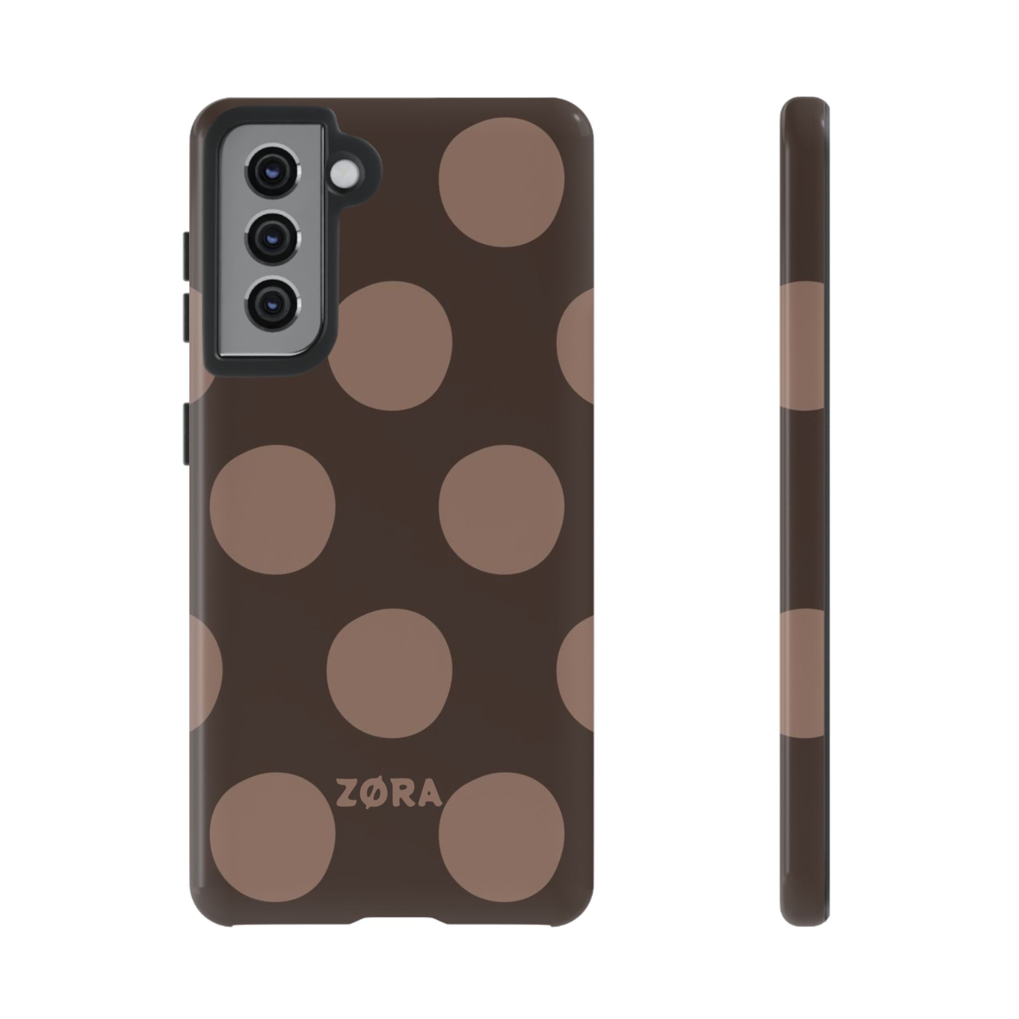Brown Polka Dot