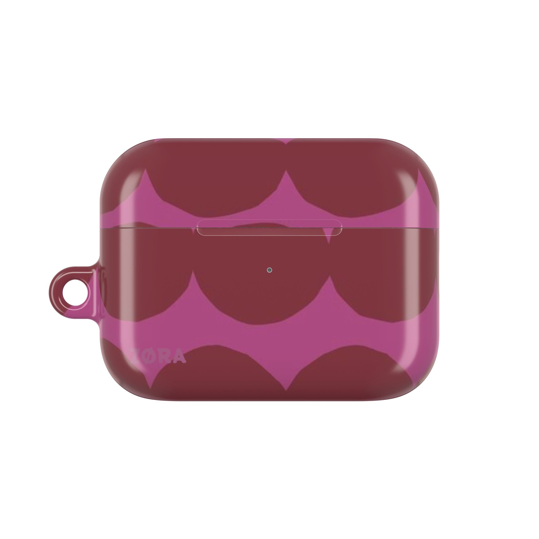 Pink & Burgundy Retro Dot