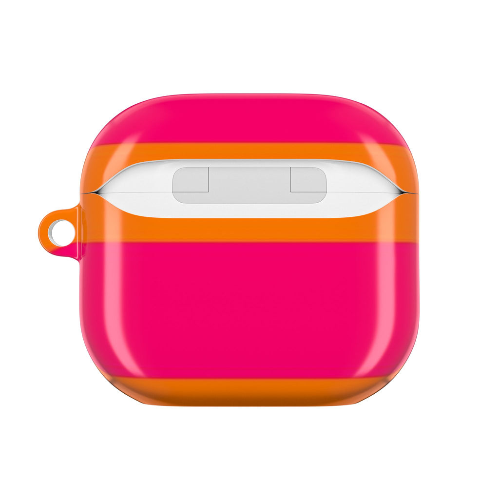 Bold Pink & Orange Striped
