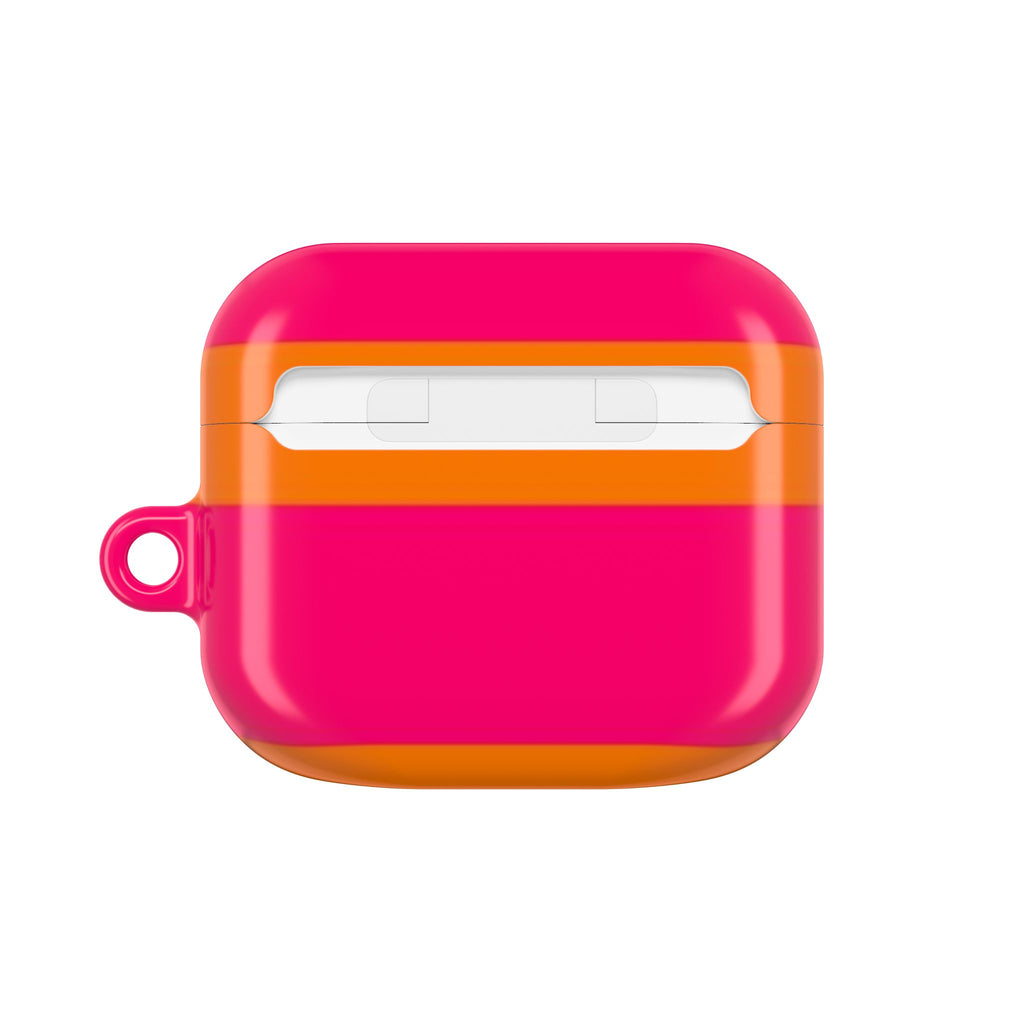 Bold Pink & Orange Striped