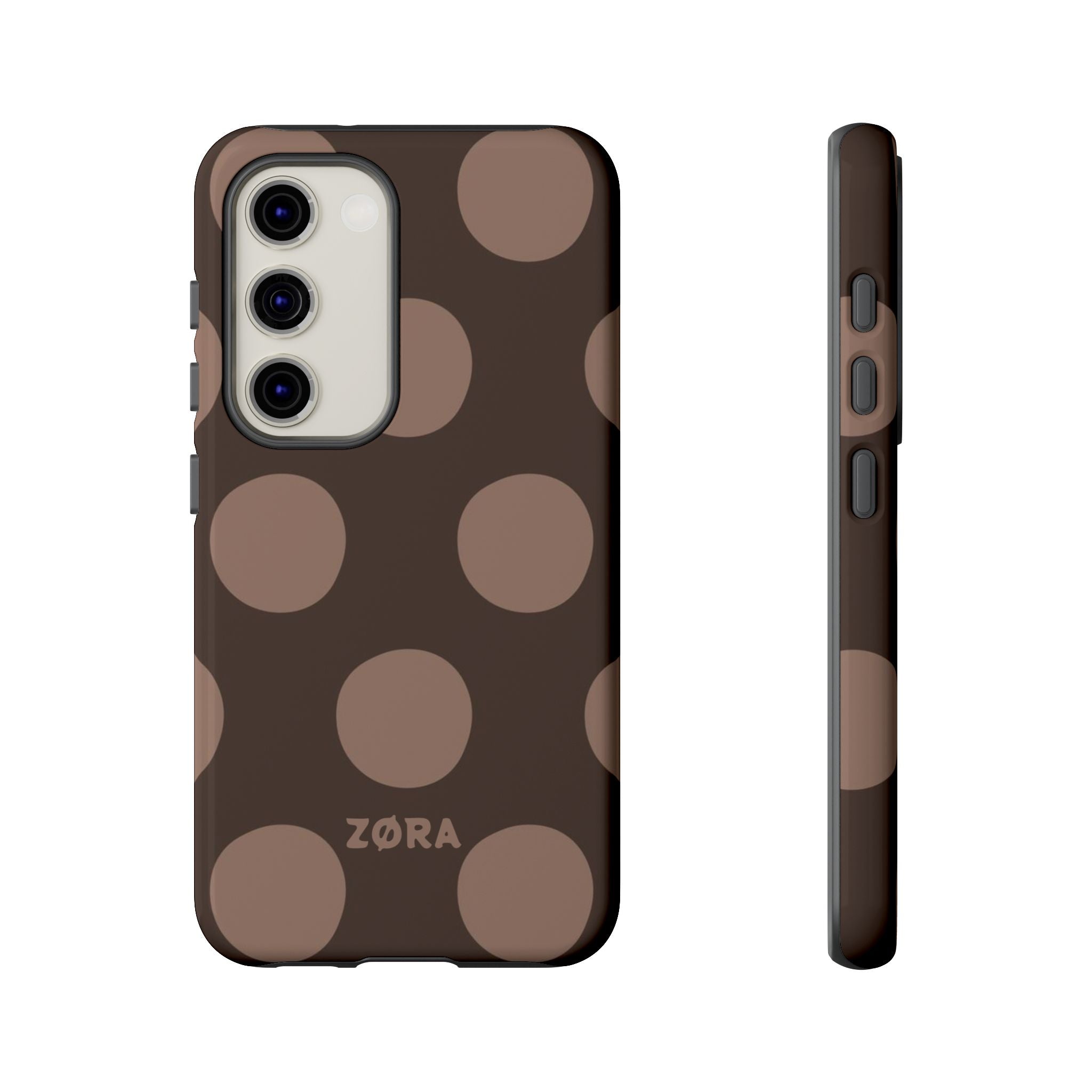 Brown Polka Dot