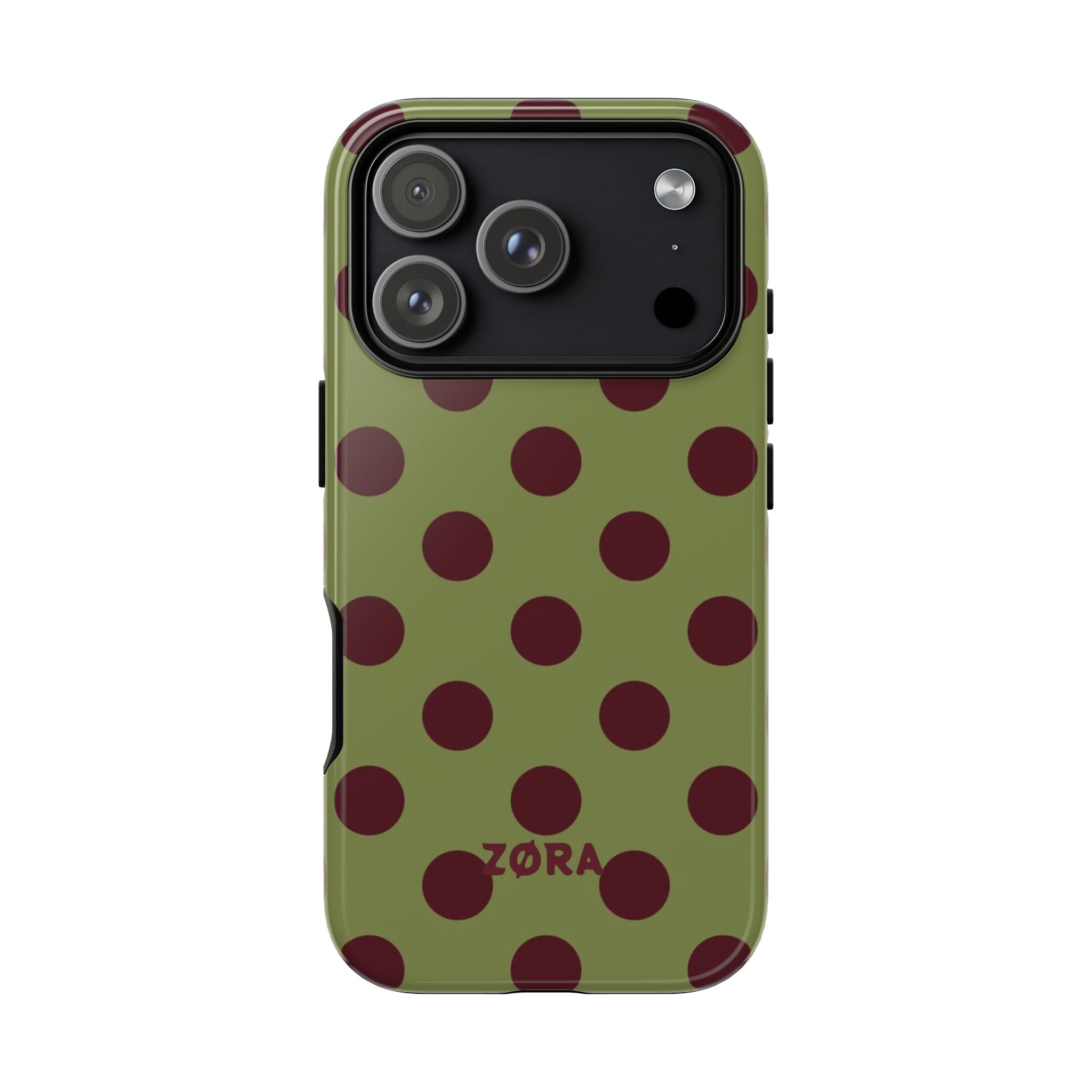Olive & Burgundy