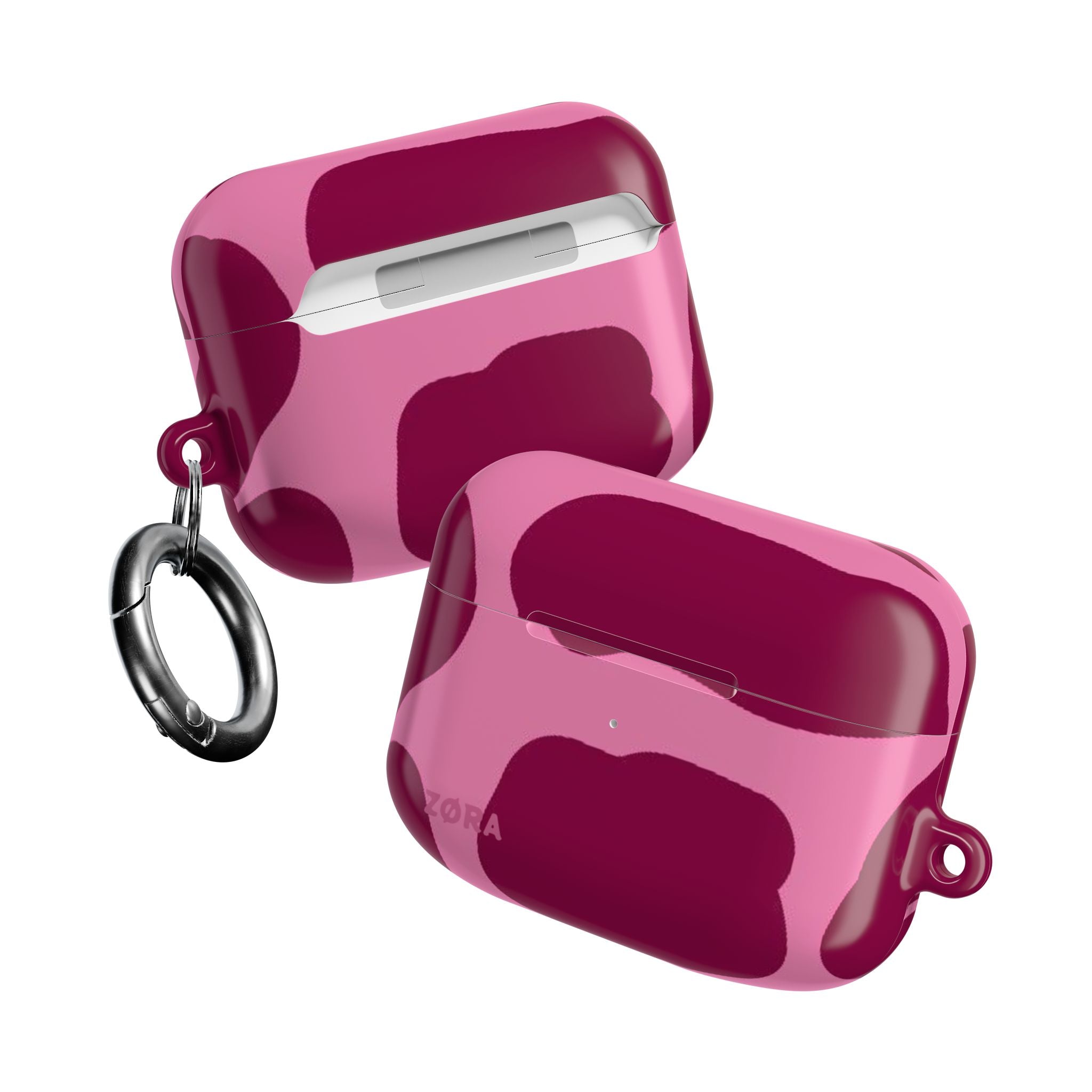 Pink & Burgundy Abstract