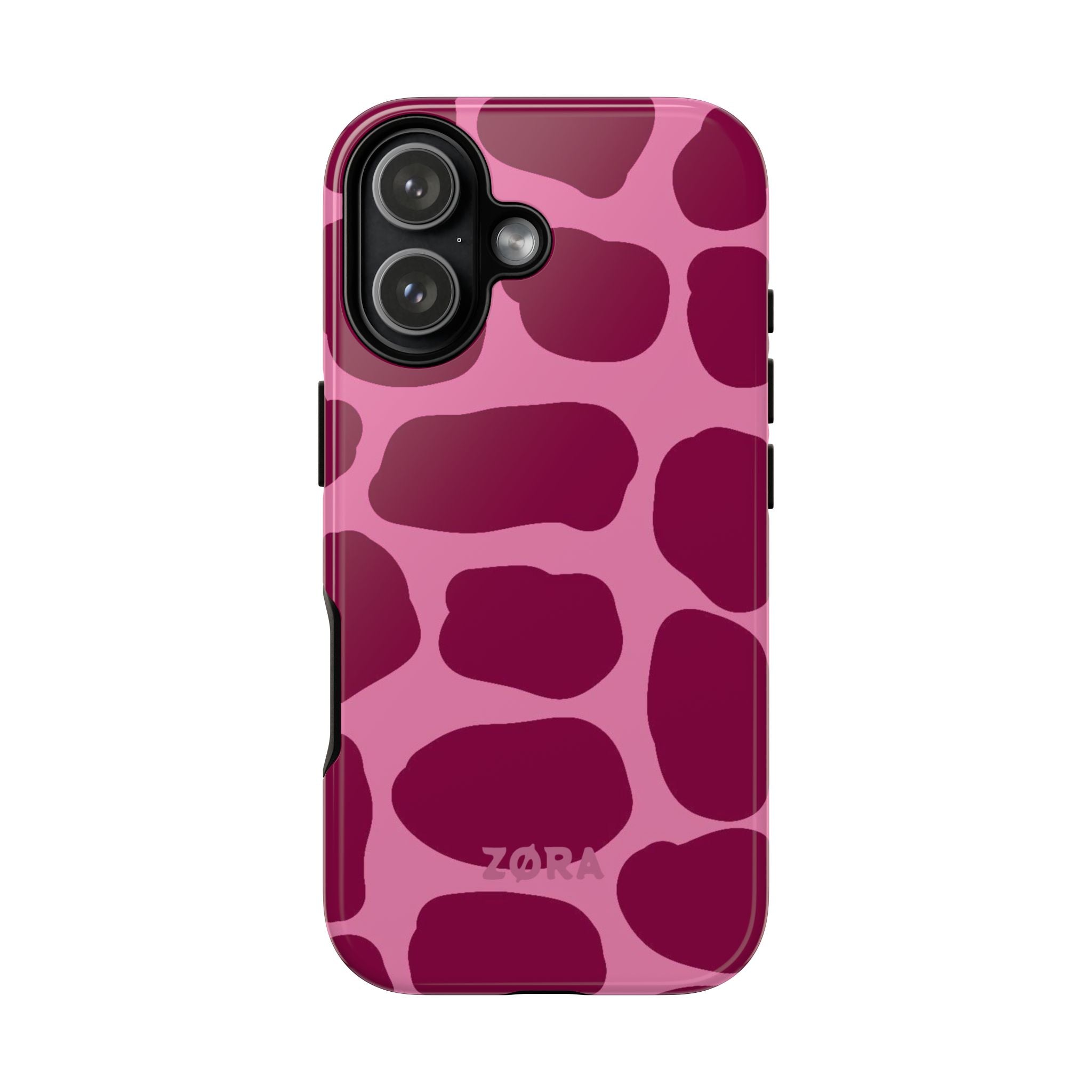 Pink & Burgundy Abstract