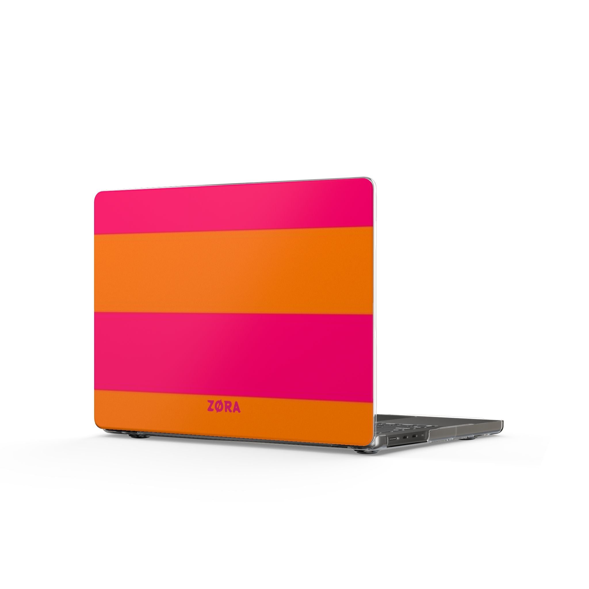 Bold Pink & Orange Striped